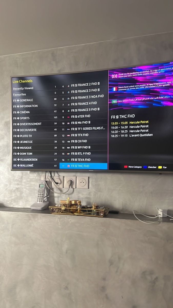 Transmissão ao vivo de jogo da Champions League na Smart TV